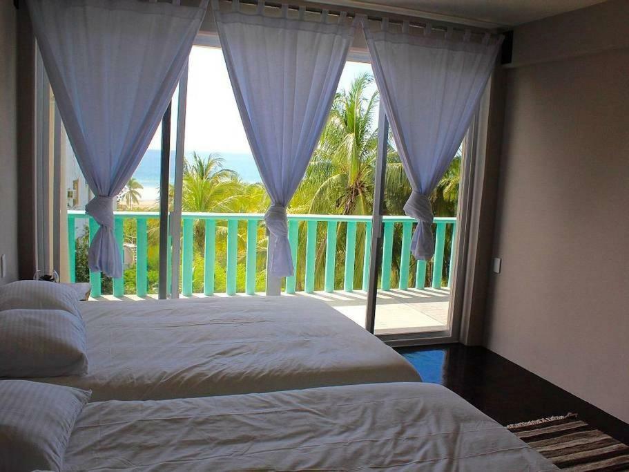 Ocean View Apartment 2 Blocks From Zicatela Strip! Puerto Escondido  Kültér fotó